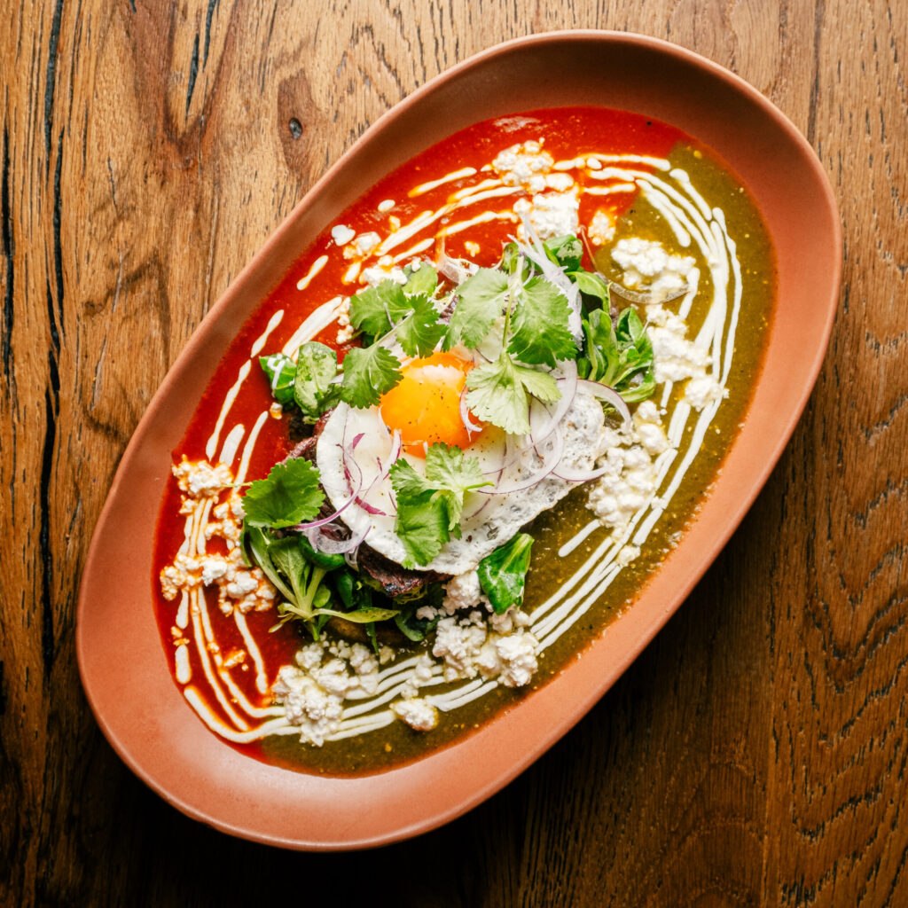 huarache s RIBEYE steakom a vajíčkom 