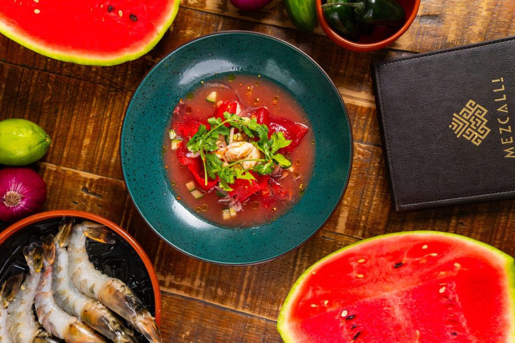 AGUACHILE DE SANDÍA Y CAMARÓN