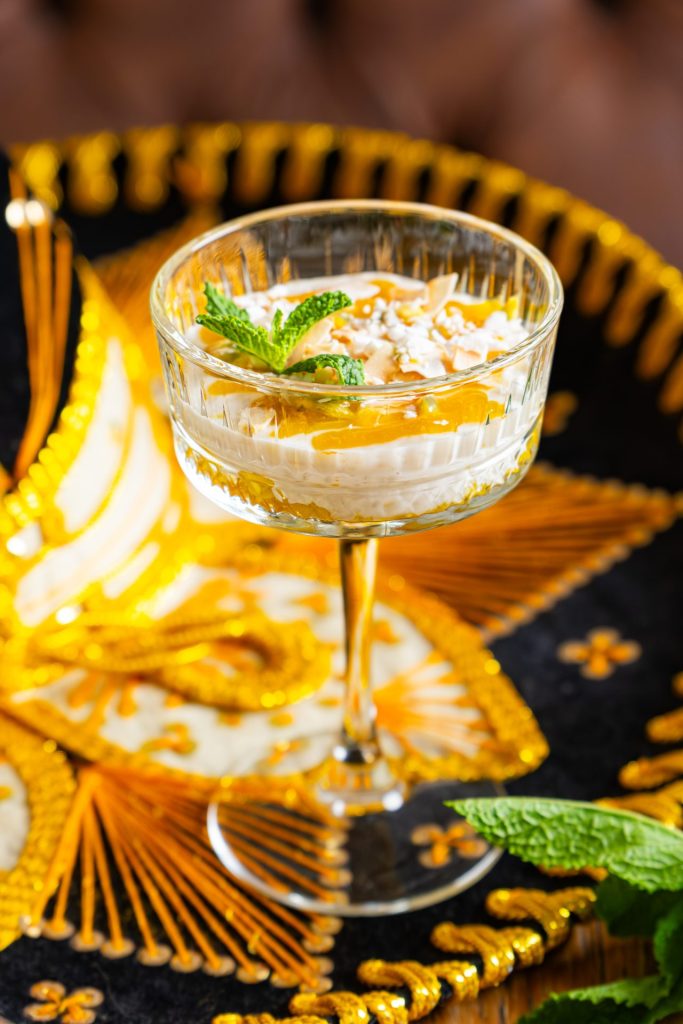 KOKOSOVÉ ARROZ CON LECHE S MARAKUJOU (VEGÁNSKE) 
