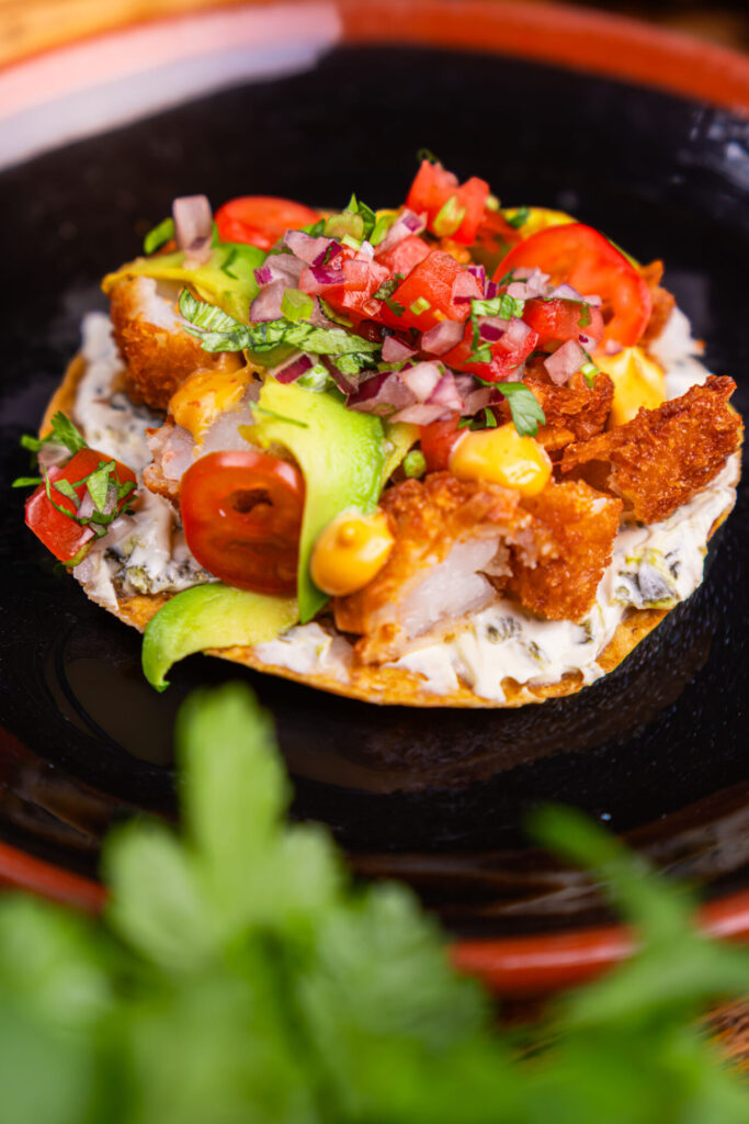 TOSTADA CAMARÓN FRITO