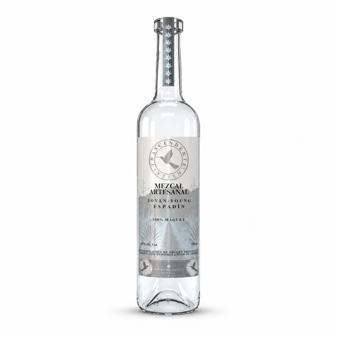 Minimalist fľaša mezcalu Trascendente